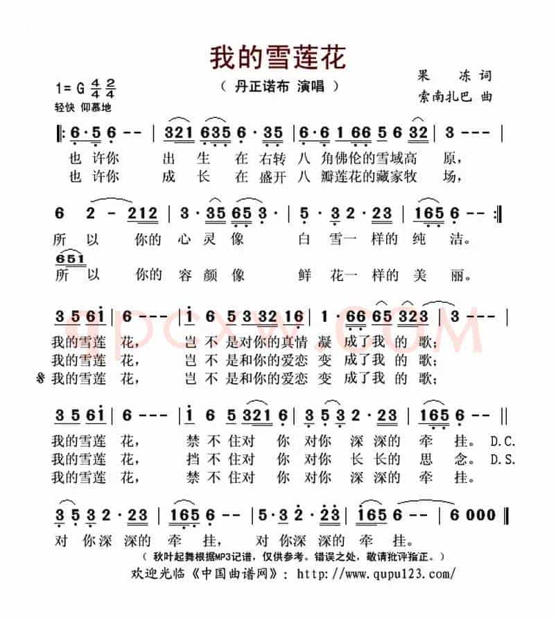 我的雪莲花