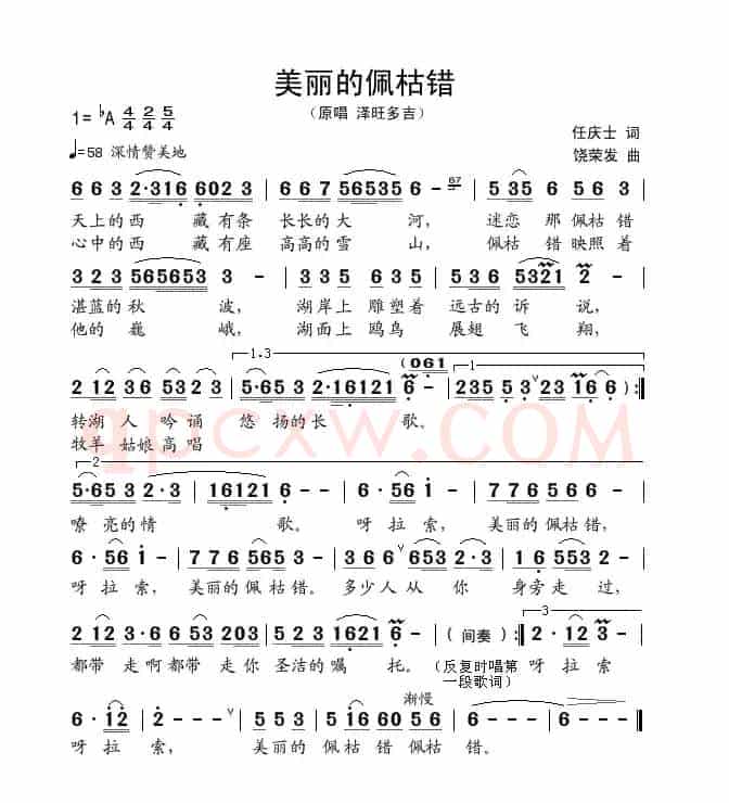 美丽的佩枯错