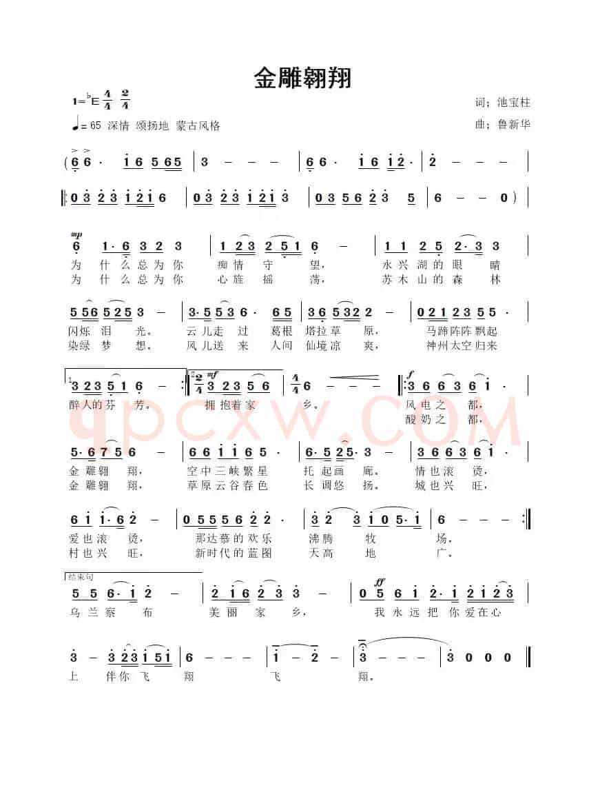 金雕翱翔