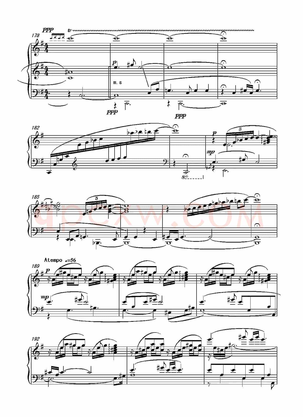 第十五钢琴奏鸣曲 Piano Sonata NO.15