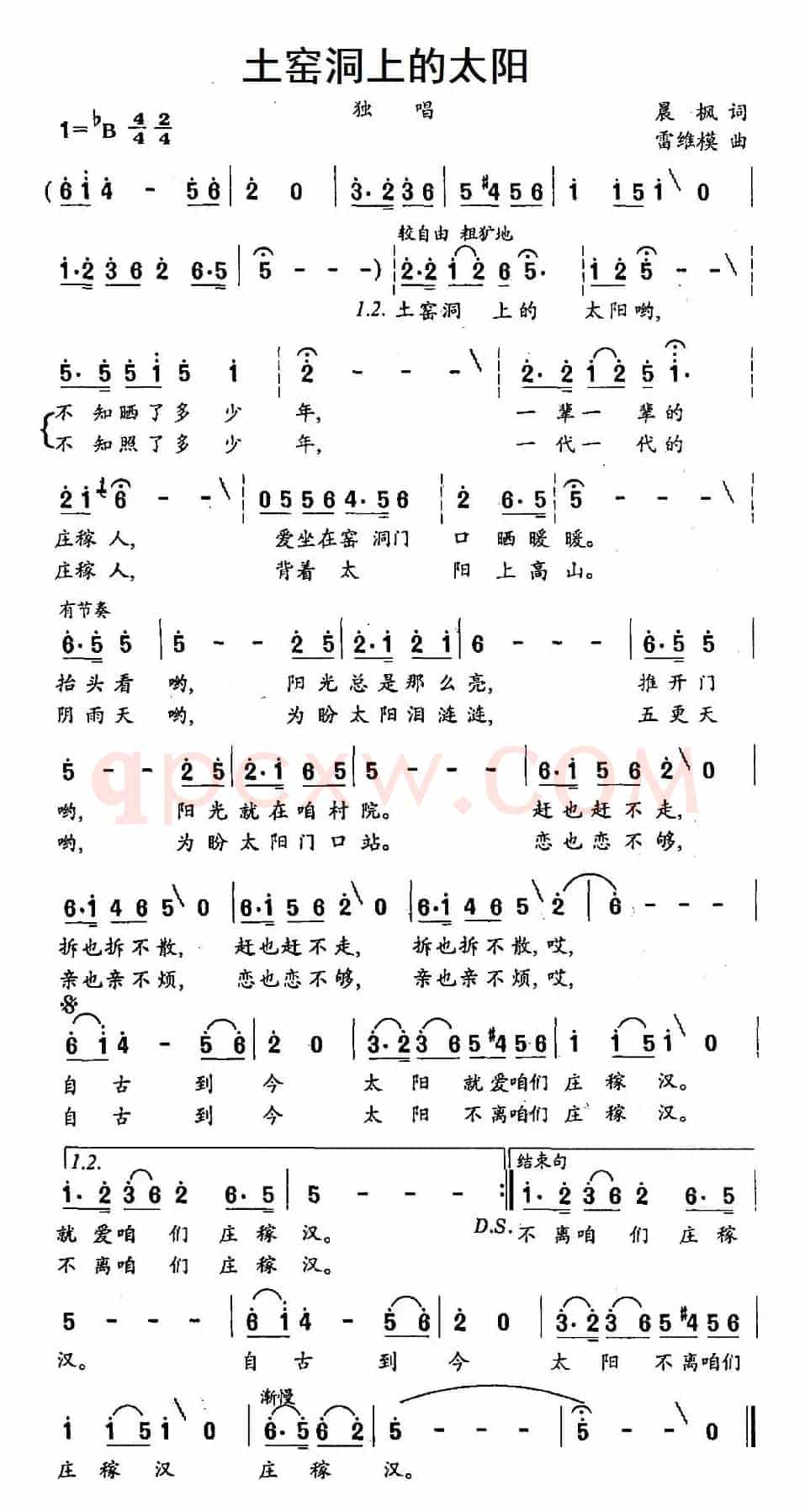 土窑洞上的太阳