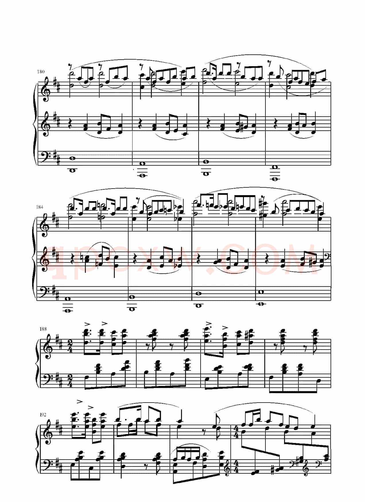 第二钢琴奏鸣曲(第一乐章)