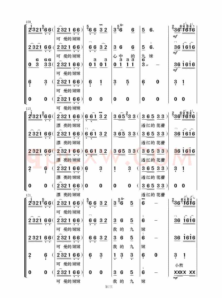 九妹（民乐合奏）