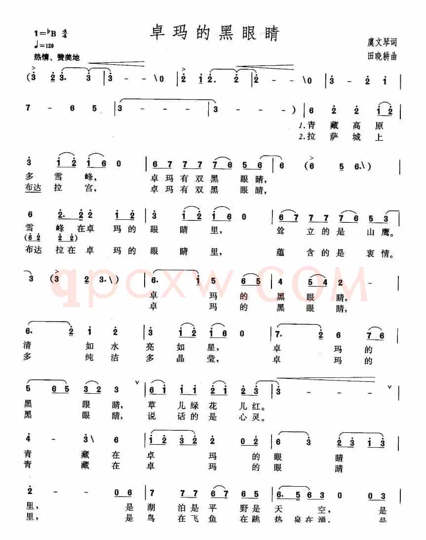 卓玛的黑眼睛