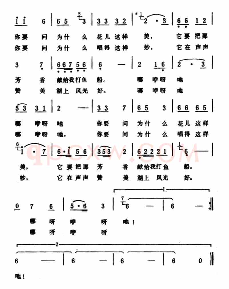 呼伦湖边