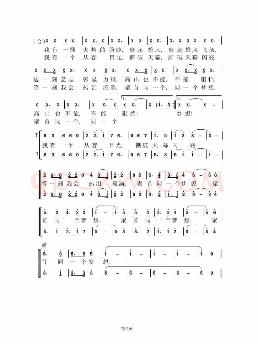 加油(献给中国足球)