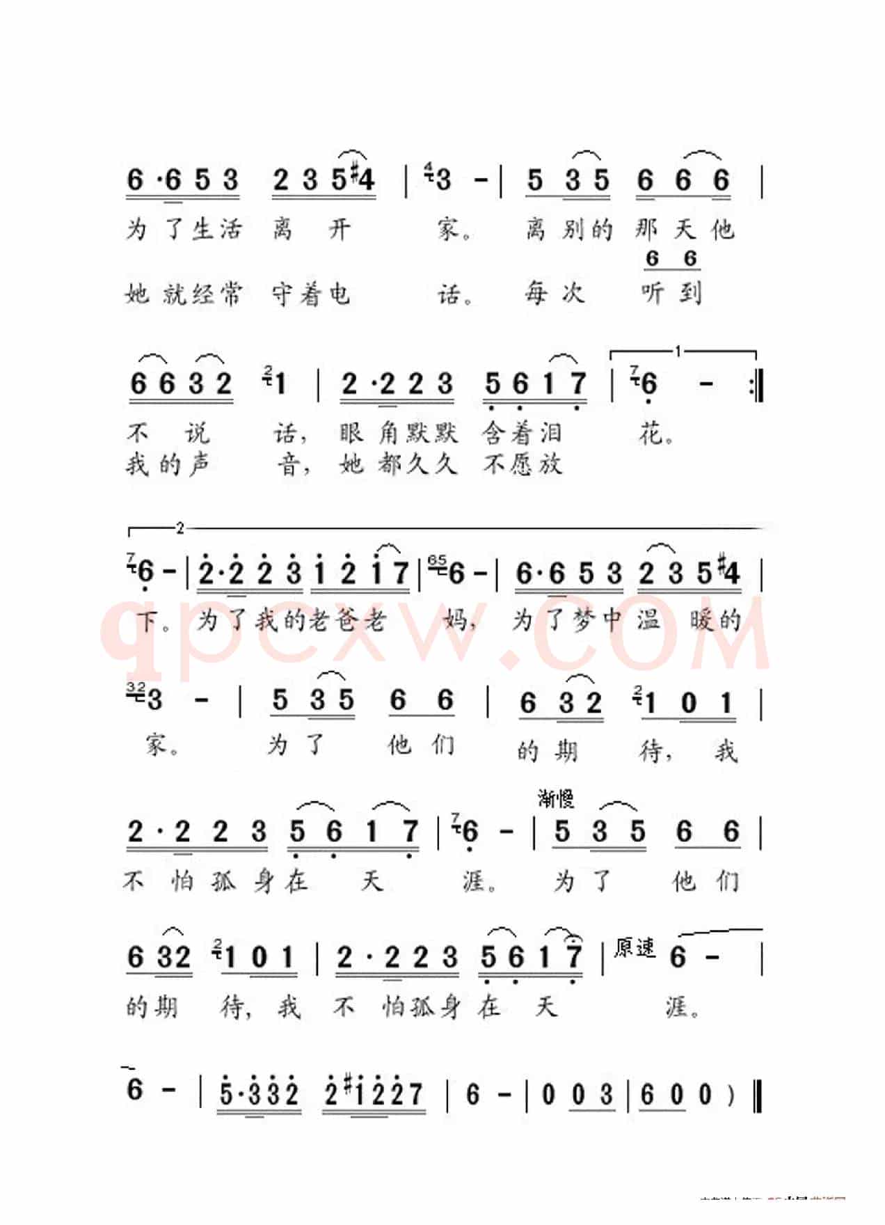 老爸老妈（大字老人适用）
