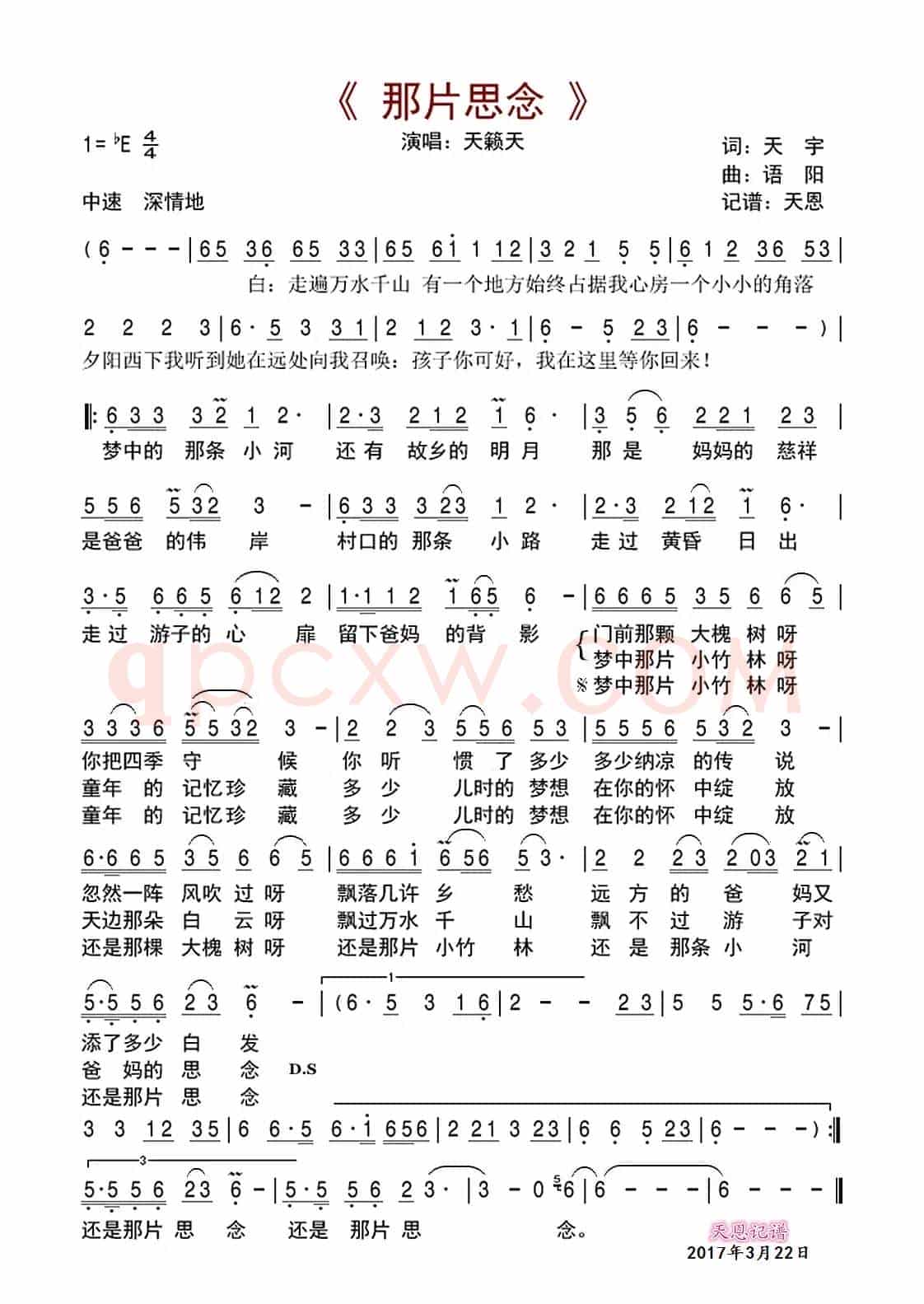那片思念