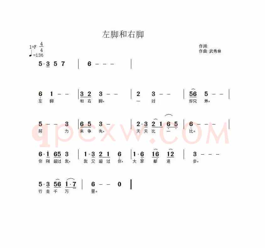 左脚和右脚
