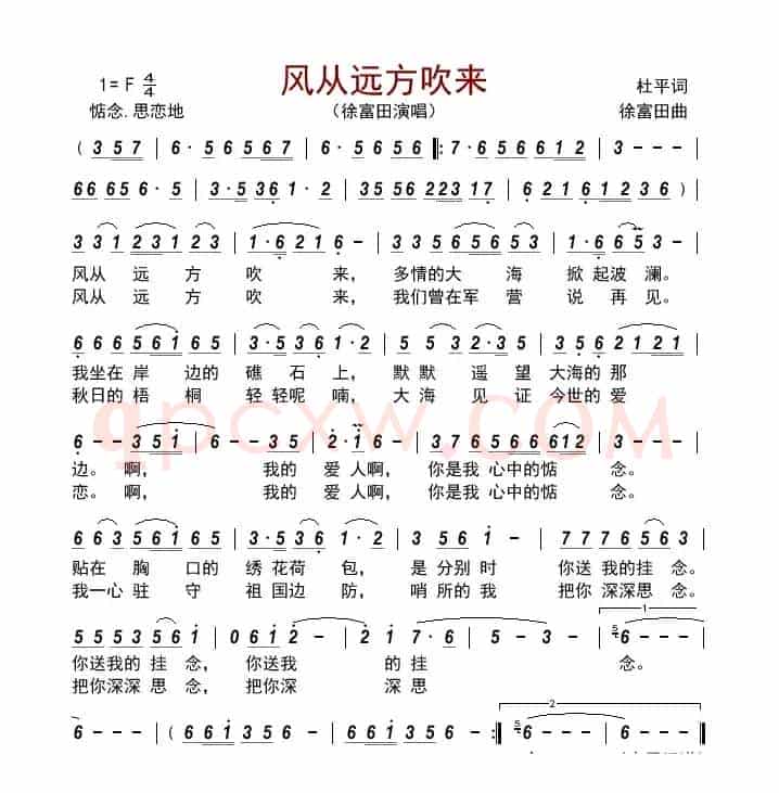 风从远方吹来       