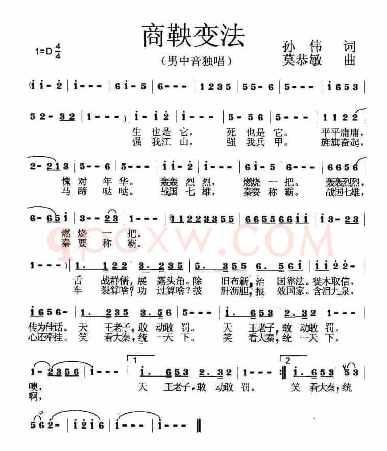 商鞅变法