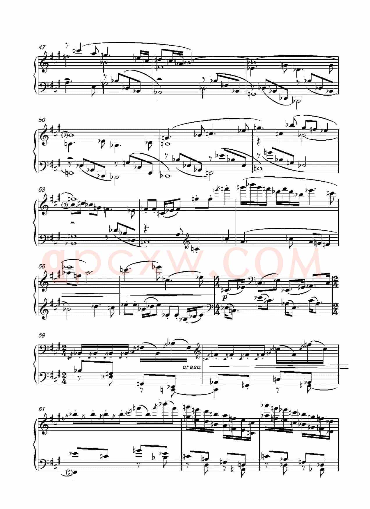 第二十钢琴奏鸣曲(Piano Sonata.20)(中国钢琴作品)