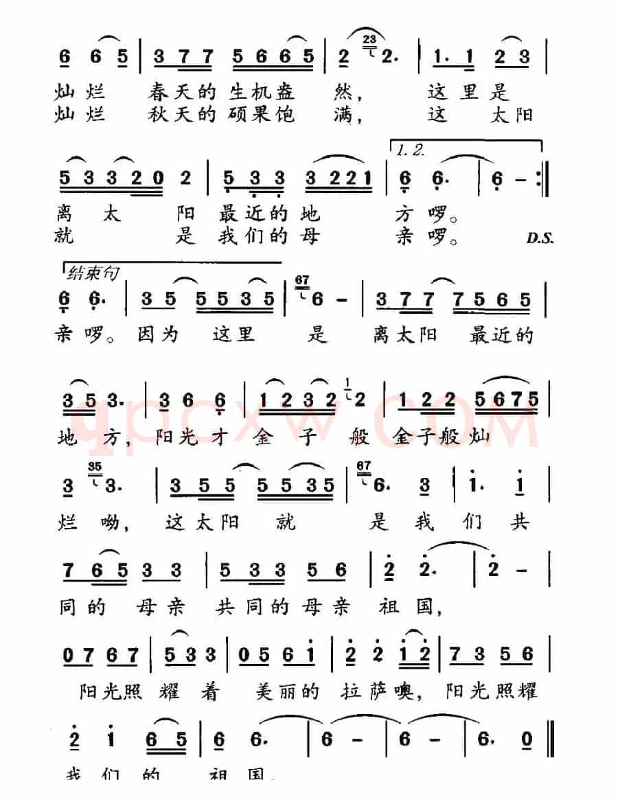 阳光拉萨