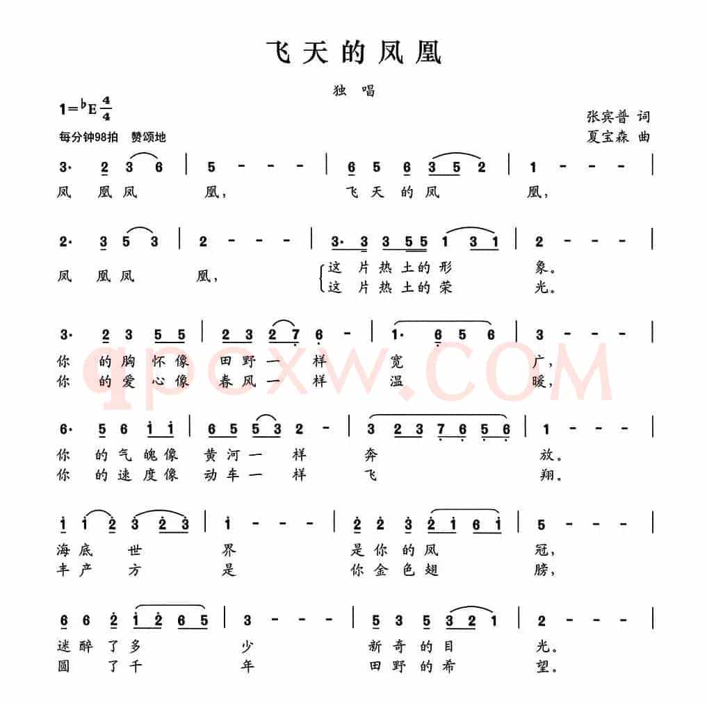 飞天的凤凰