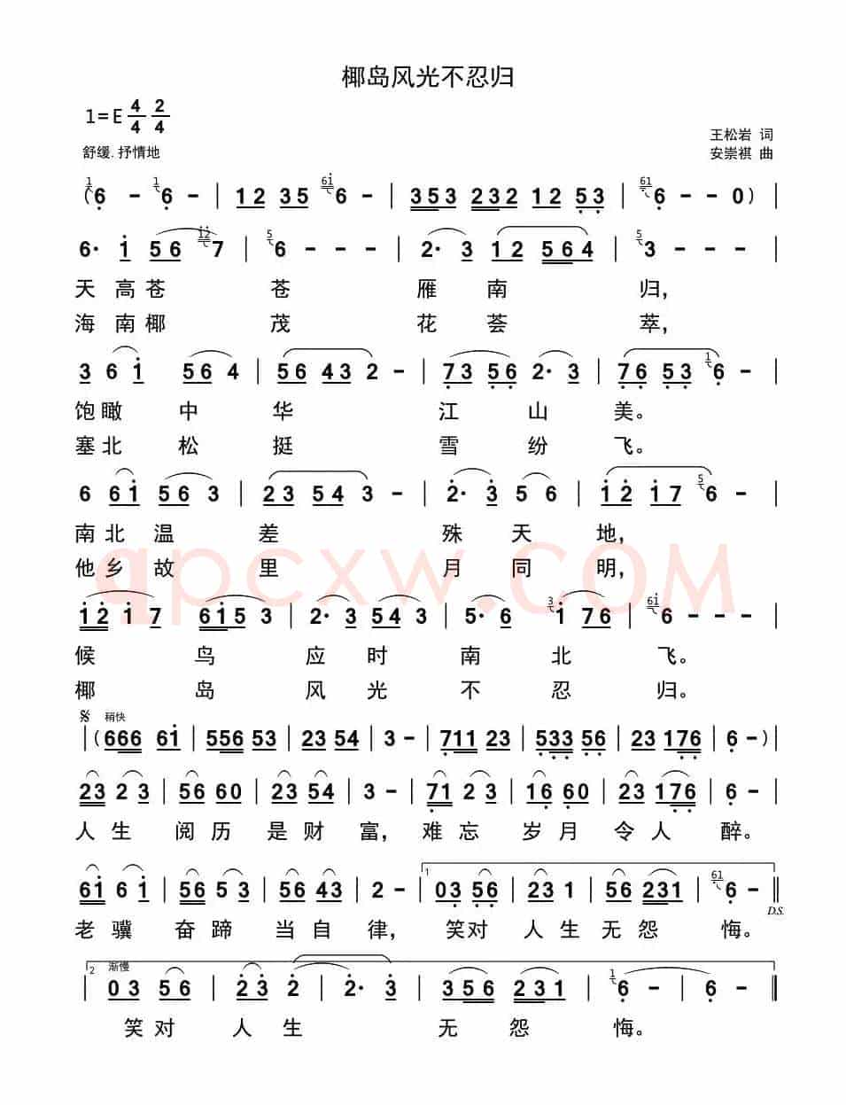 椰岛风光不忍归