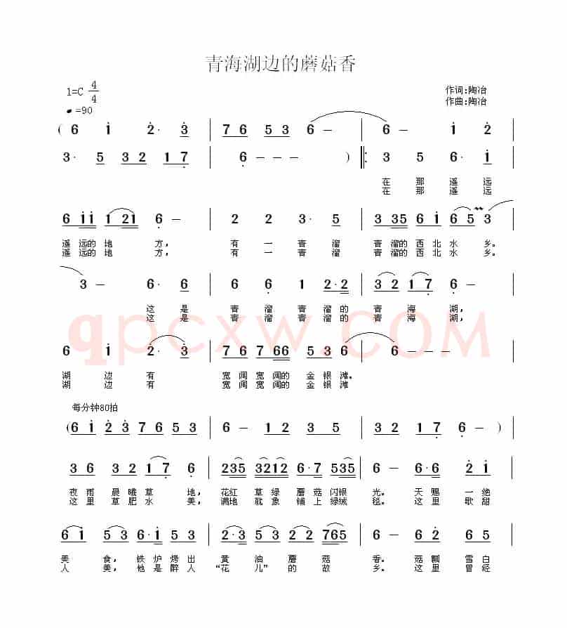青海湖边的蘑菇香