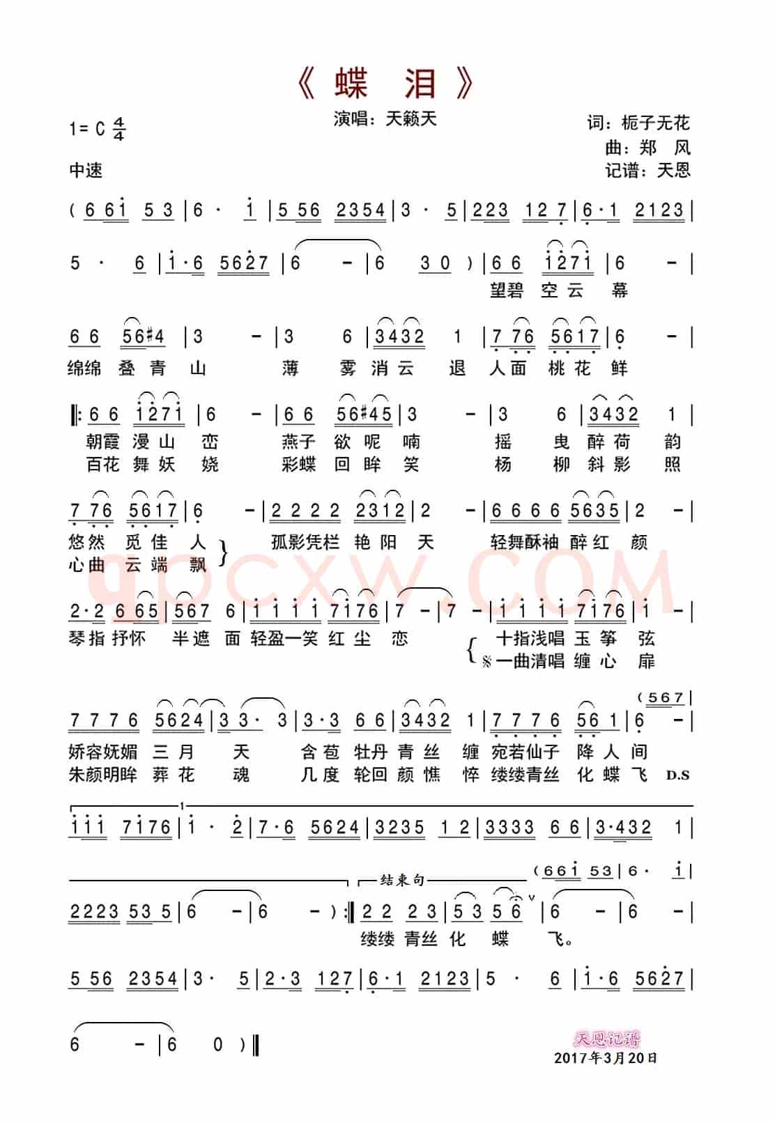 蝶泪