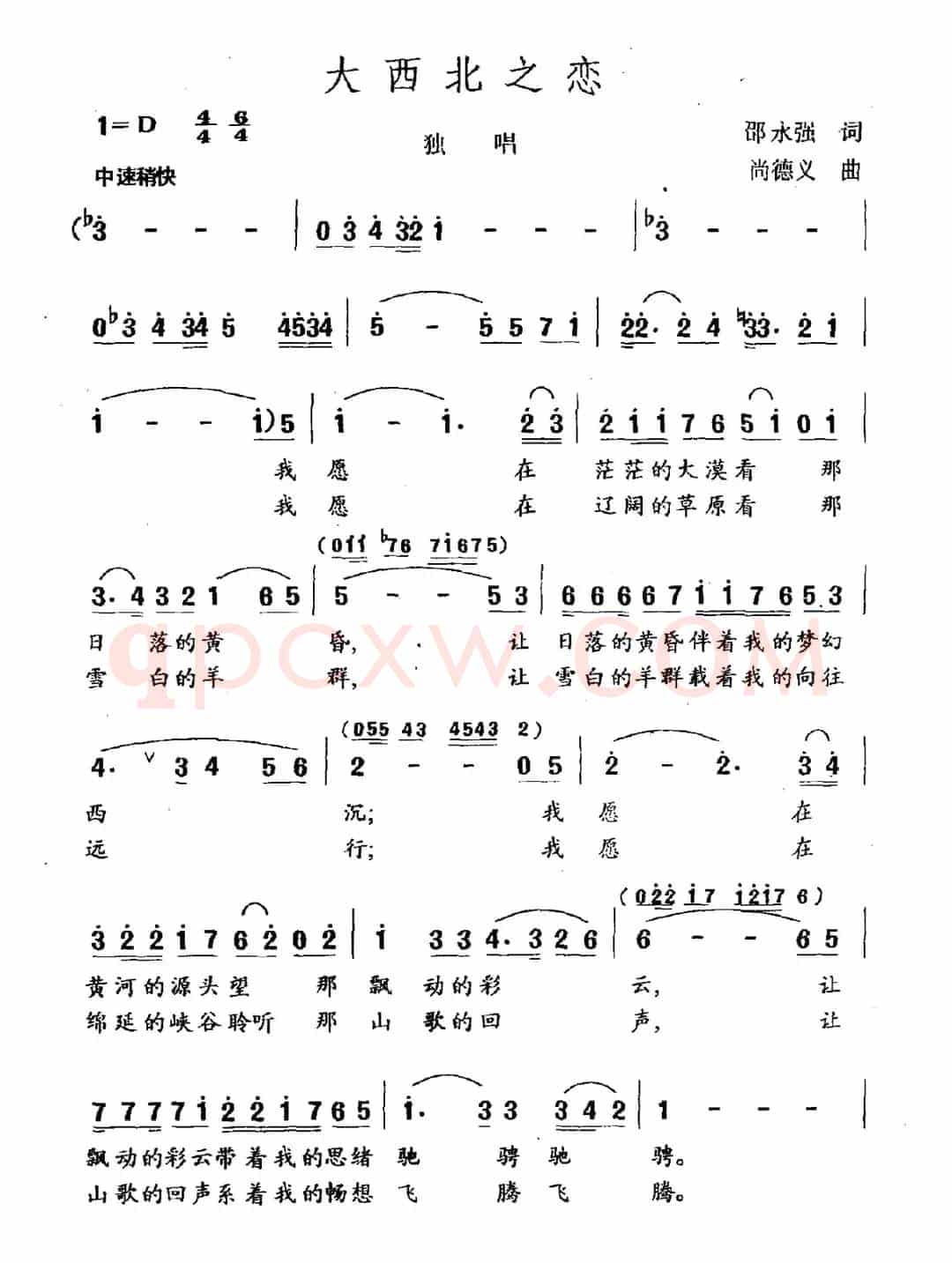 大西北之恋
