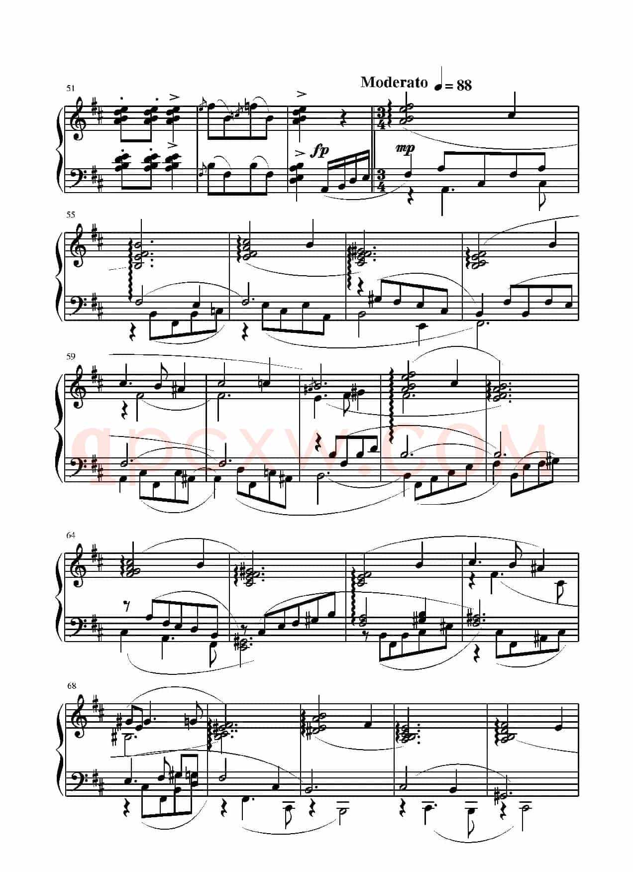 第二钢琴奏鸣曲(第三乐章)
