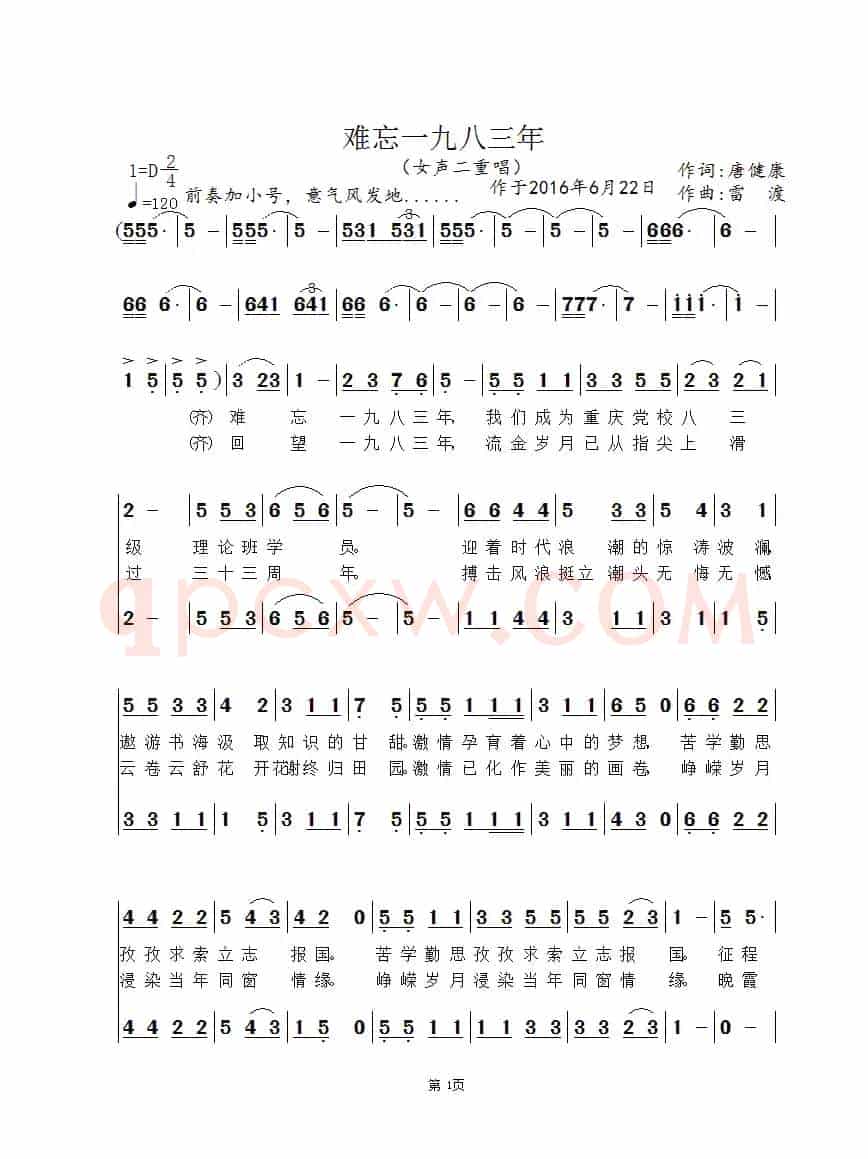 难忘一九八三年