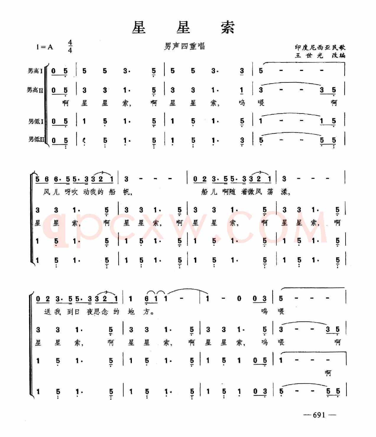 星星索（合唱）