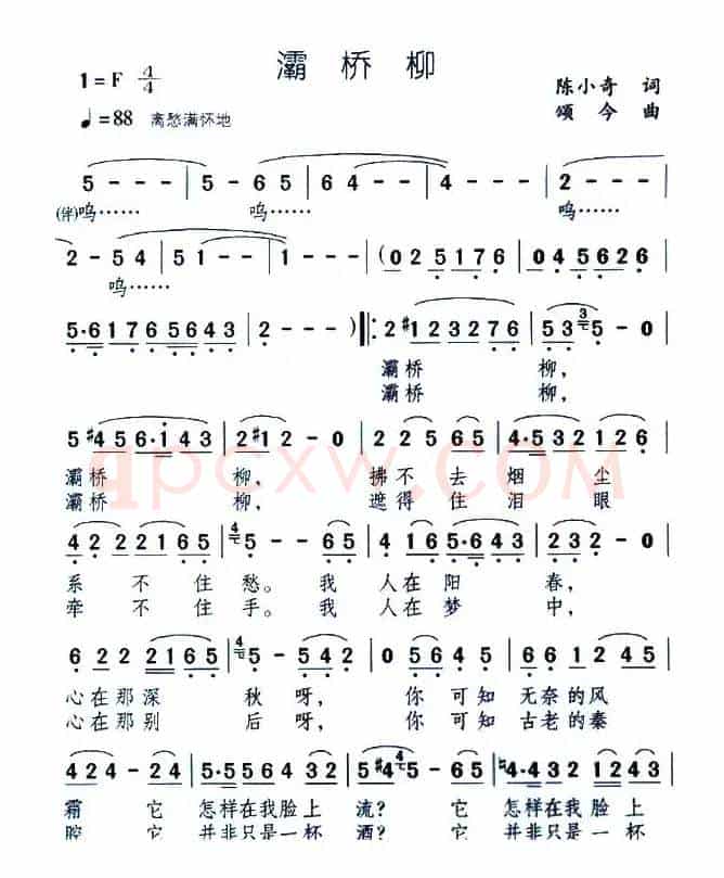 灞桥柳