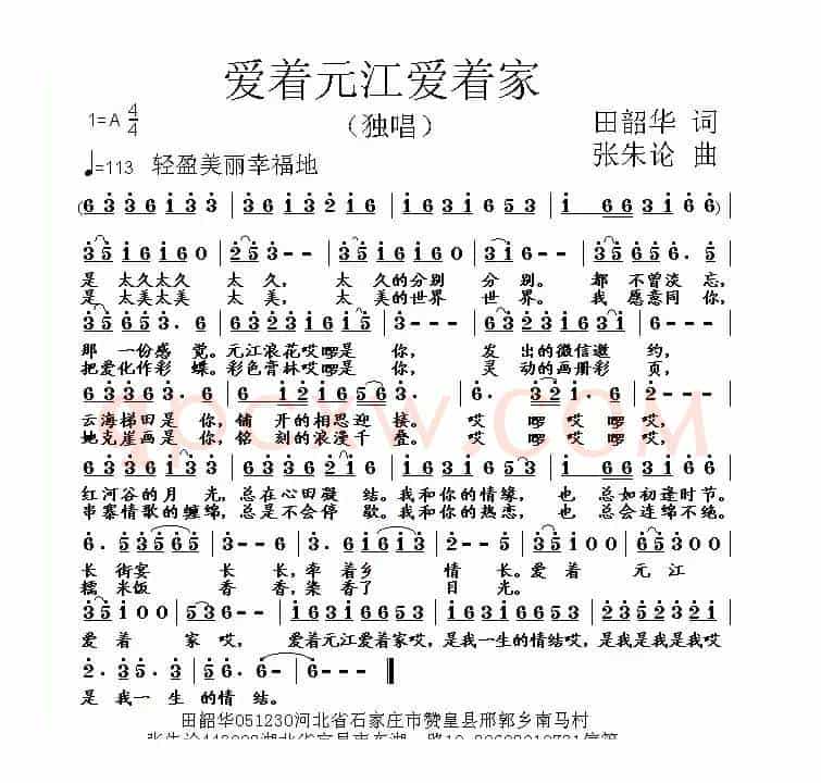 着元江爱着家 