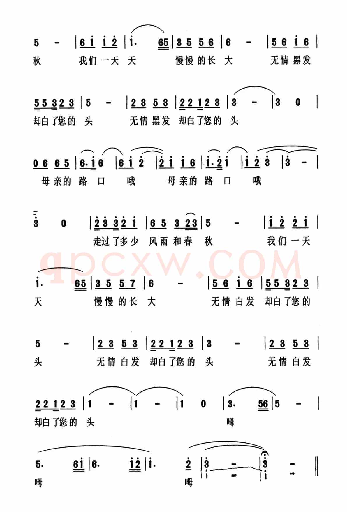 母亲的路口