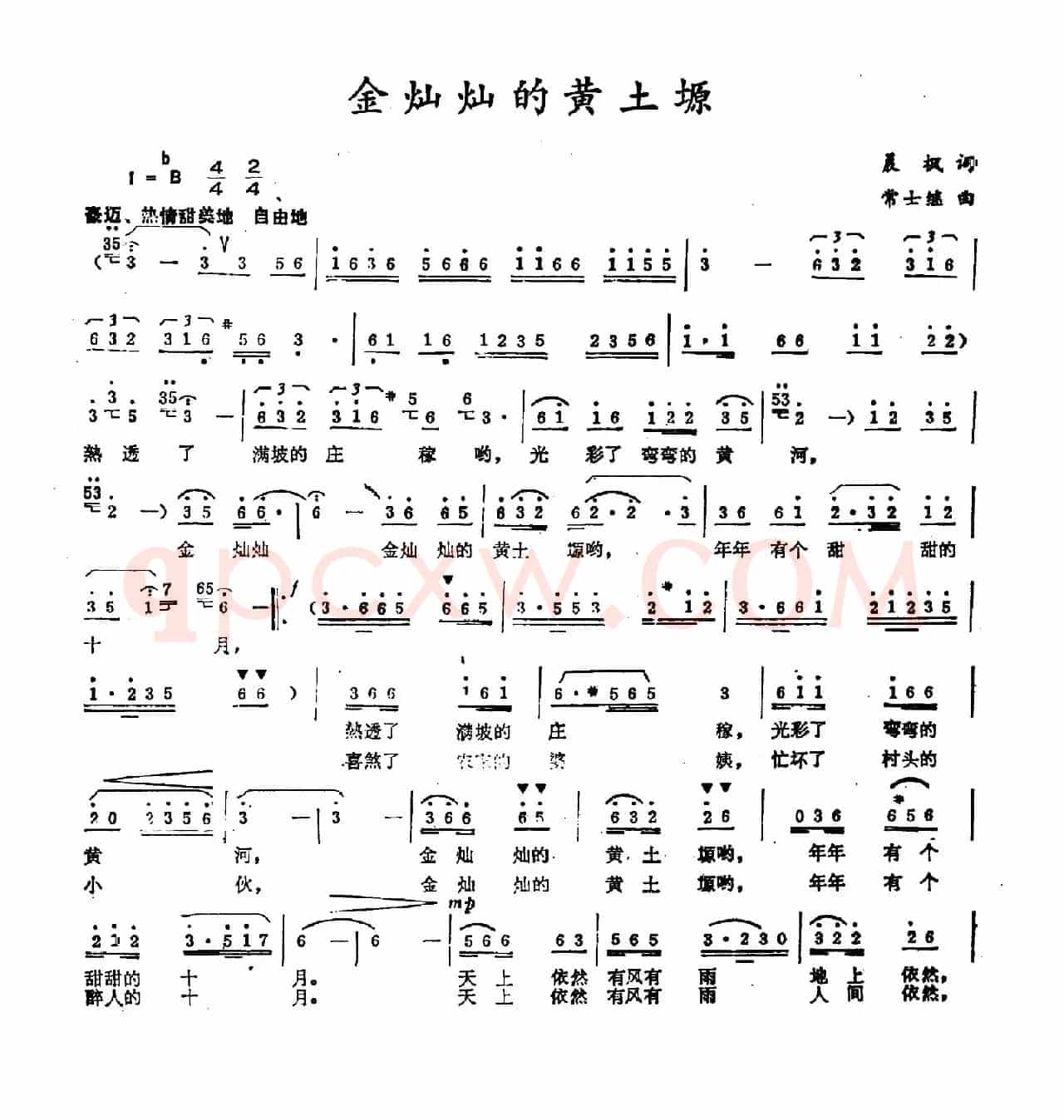 金灿灿的黄土塬