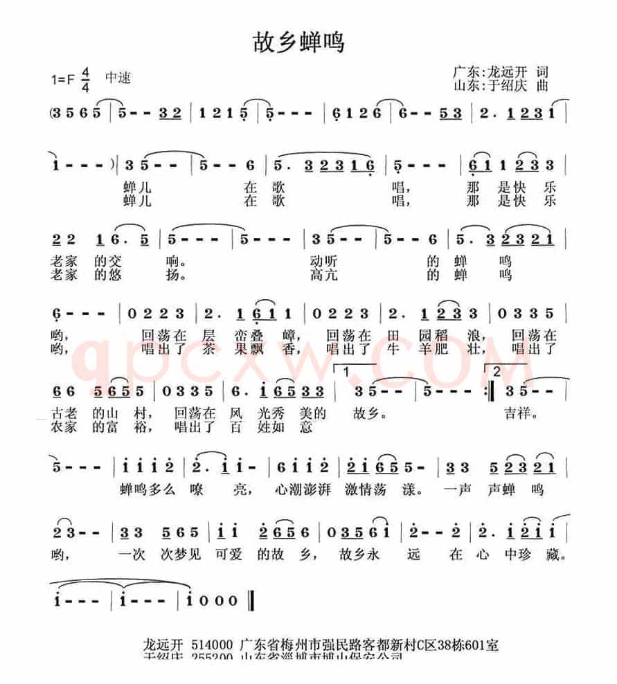 故乡蝉鸣