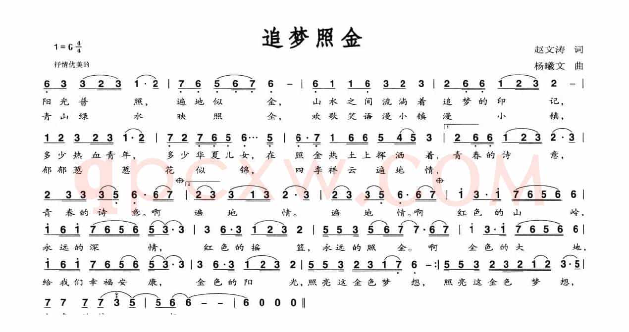追梦照金