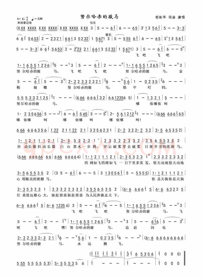 努尔哈赤的骏马