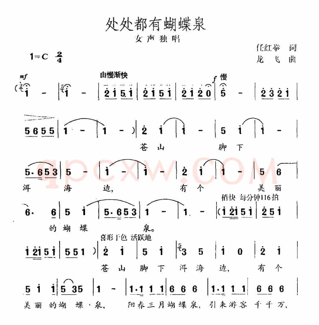 处处都有蝴蝶泉