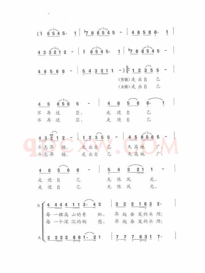 走向辉煌(杨有方词 平安俊曲)