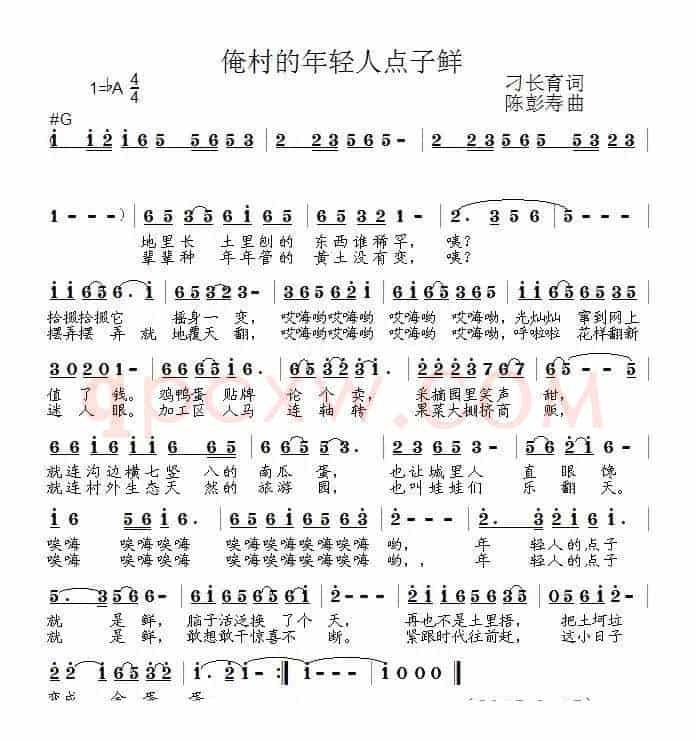 俺村的年轻人点子鲜