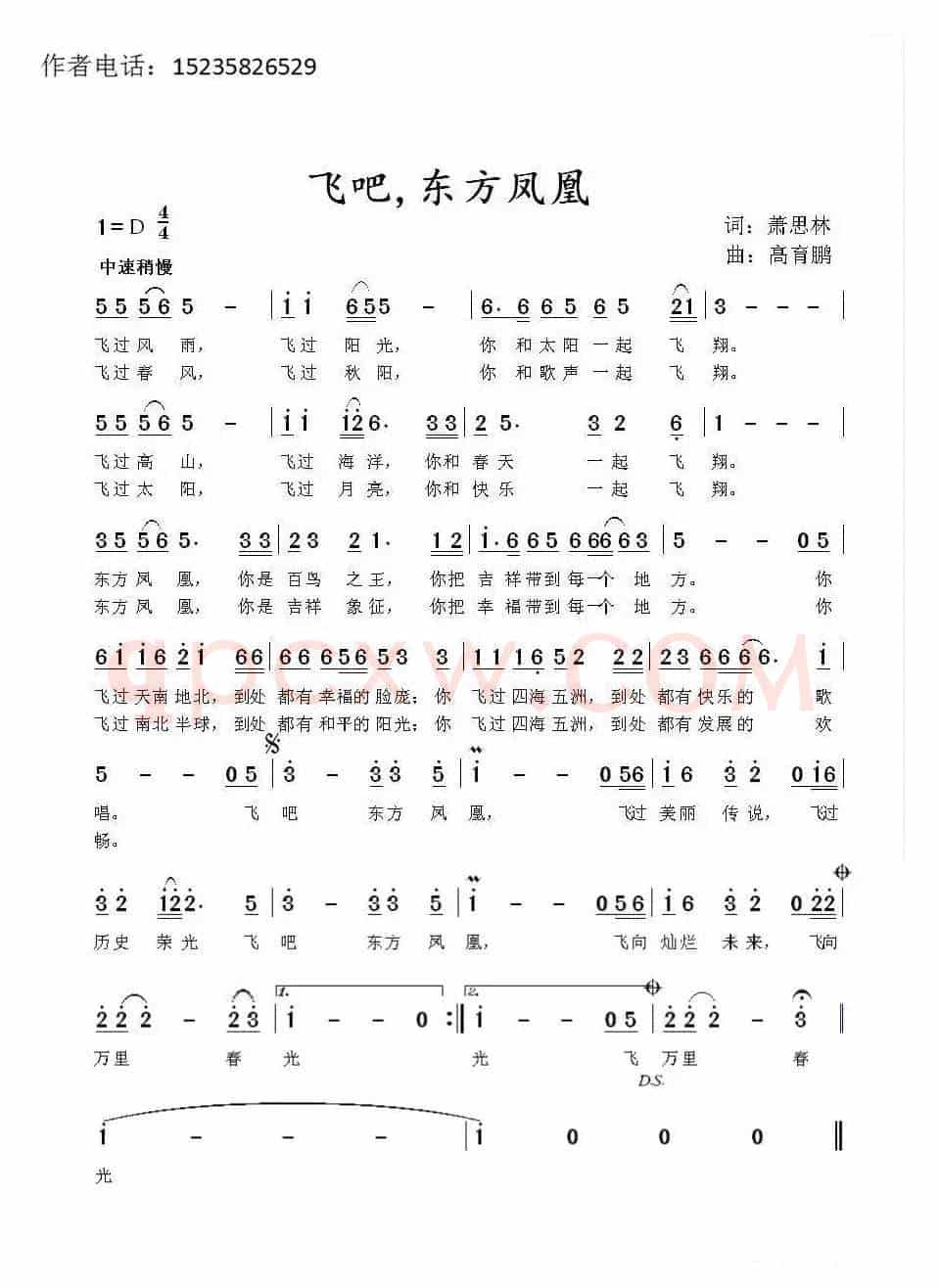 飞吧，东方凤凰
