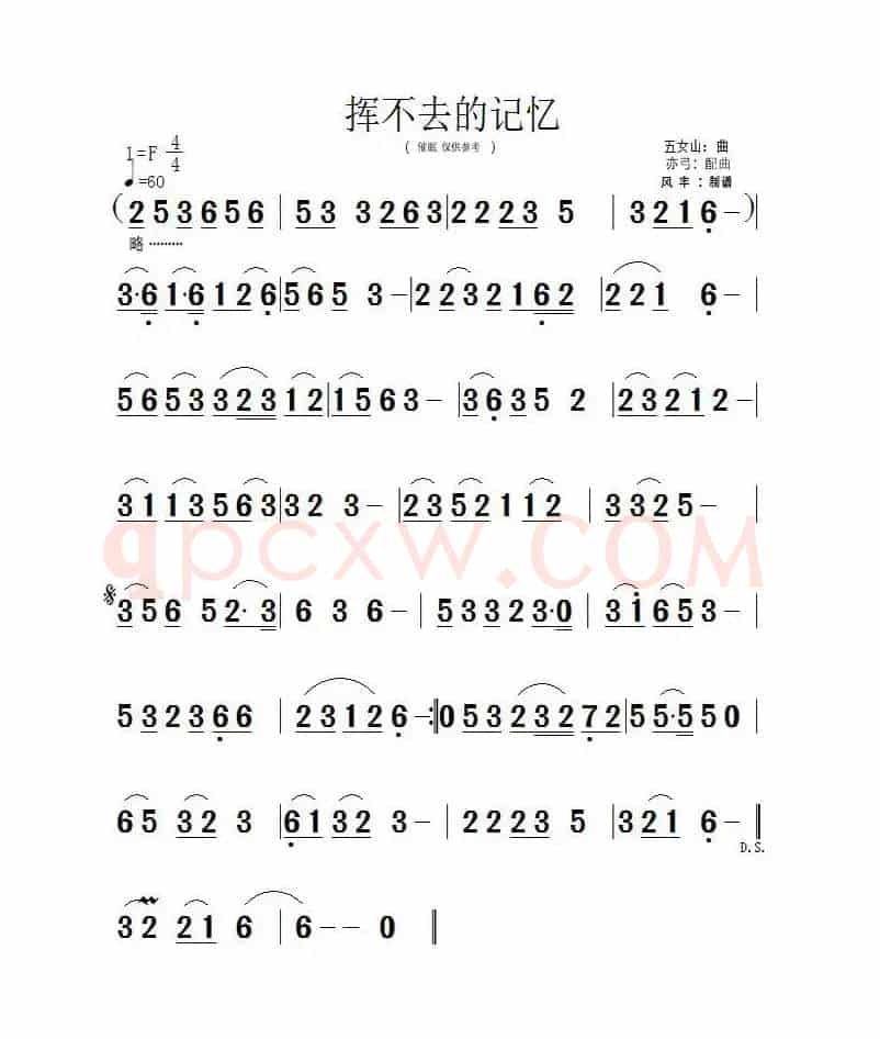 挥不去的记忆（失  眠  曲）