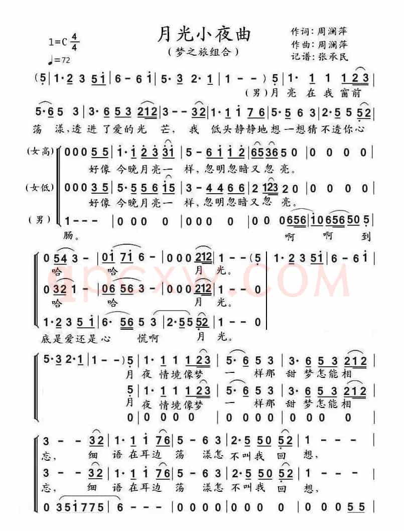月光小夜曲（梦之旅版）
