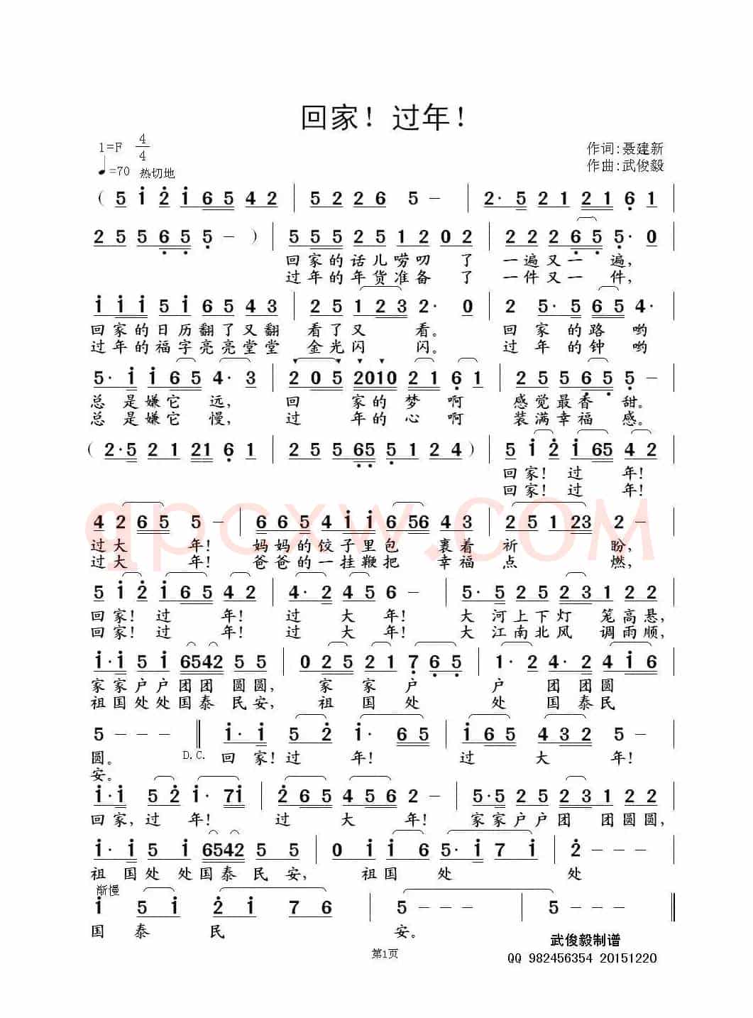 回家！过年！