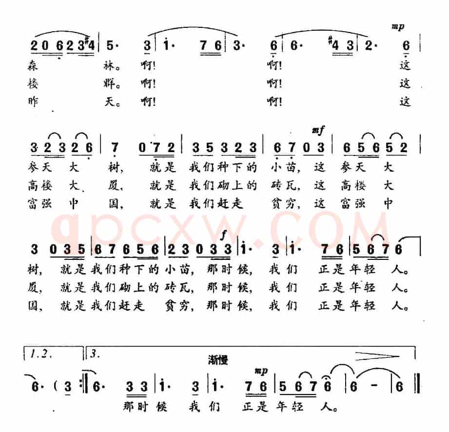 那时候，我们正是年轻人