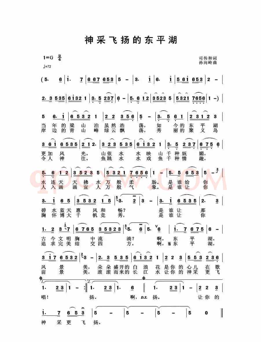 神采飞扬的东平湖