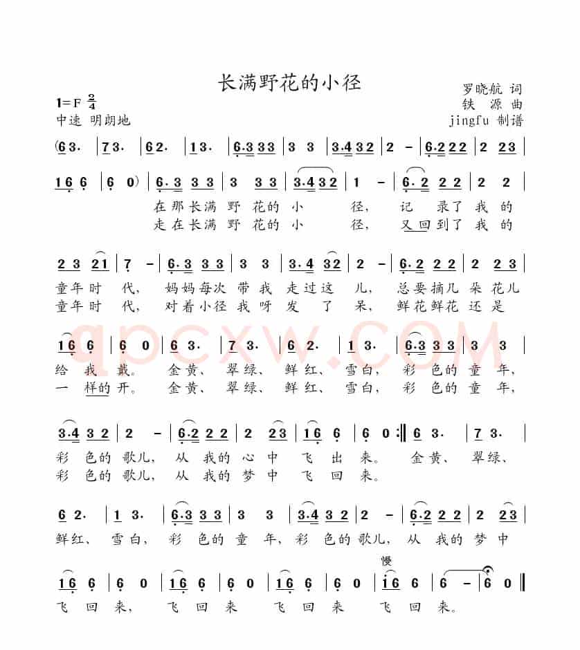 长满野花的小径