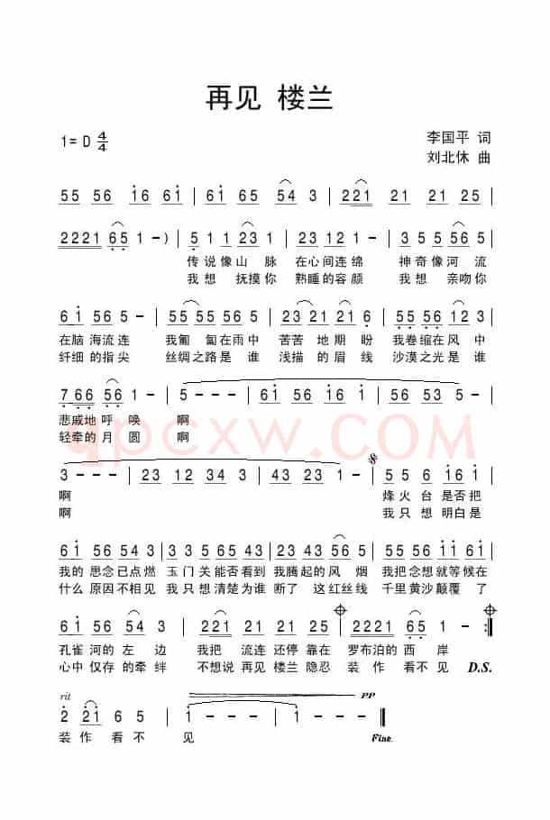 再见 楼兰