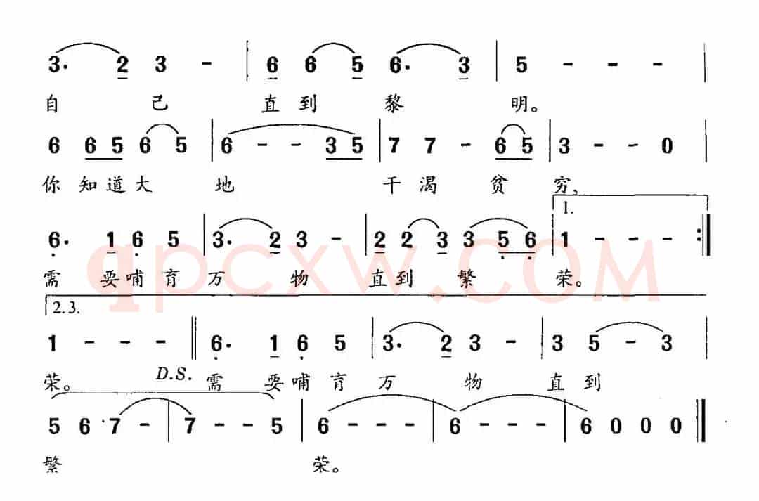 你是一颗星（系列片《彭德怀》主题曲）（王颖词 杜兴成曲）