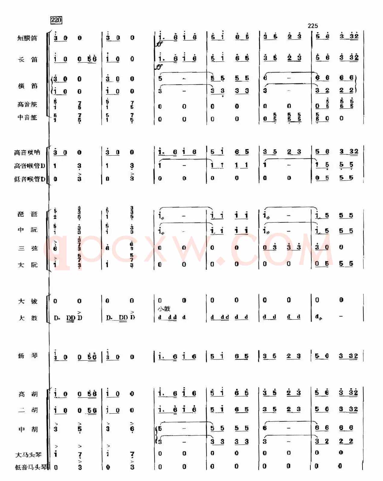 春节序曲(民乐总谱)141－148