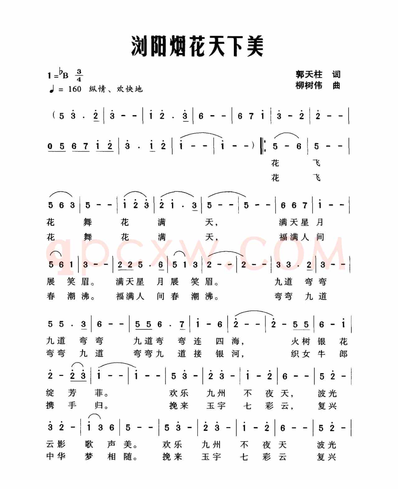 浏阳烟花天下美