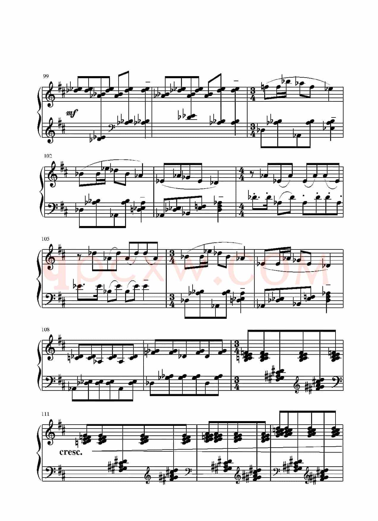 第二钢琴奏鸣曲(第一乐章)