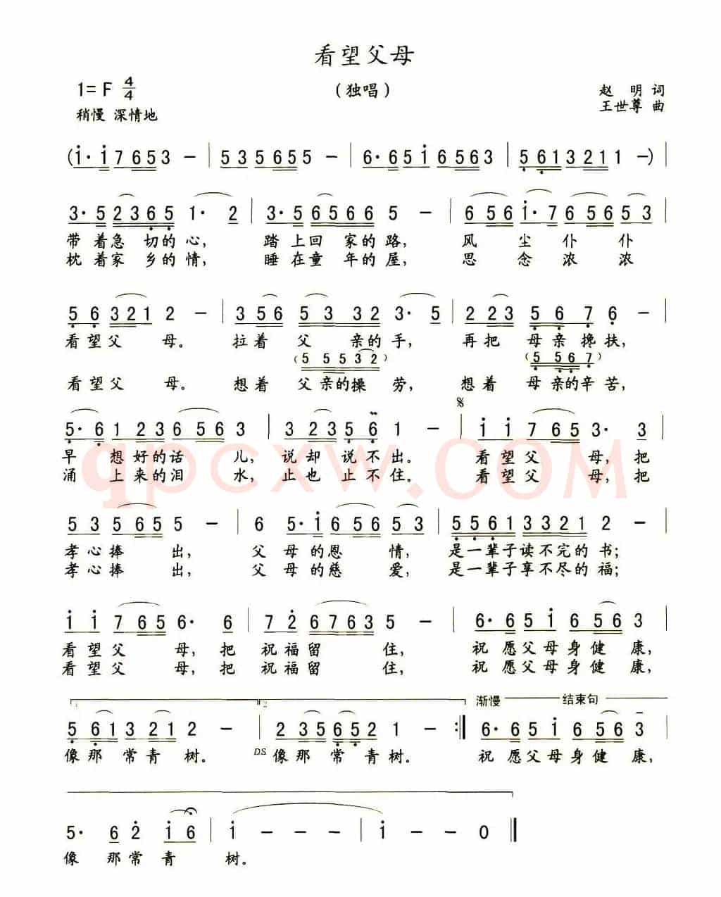 看望父母