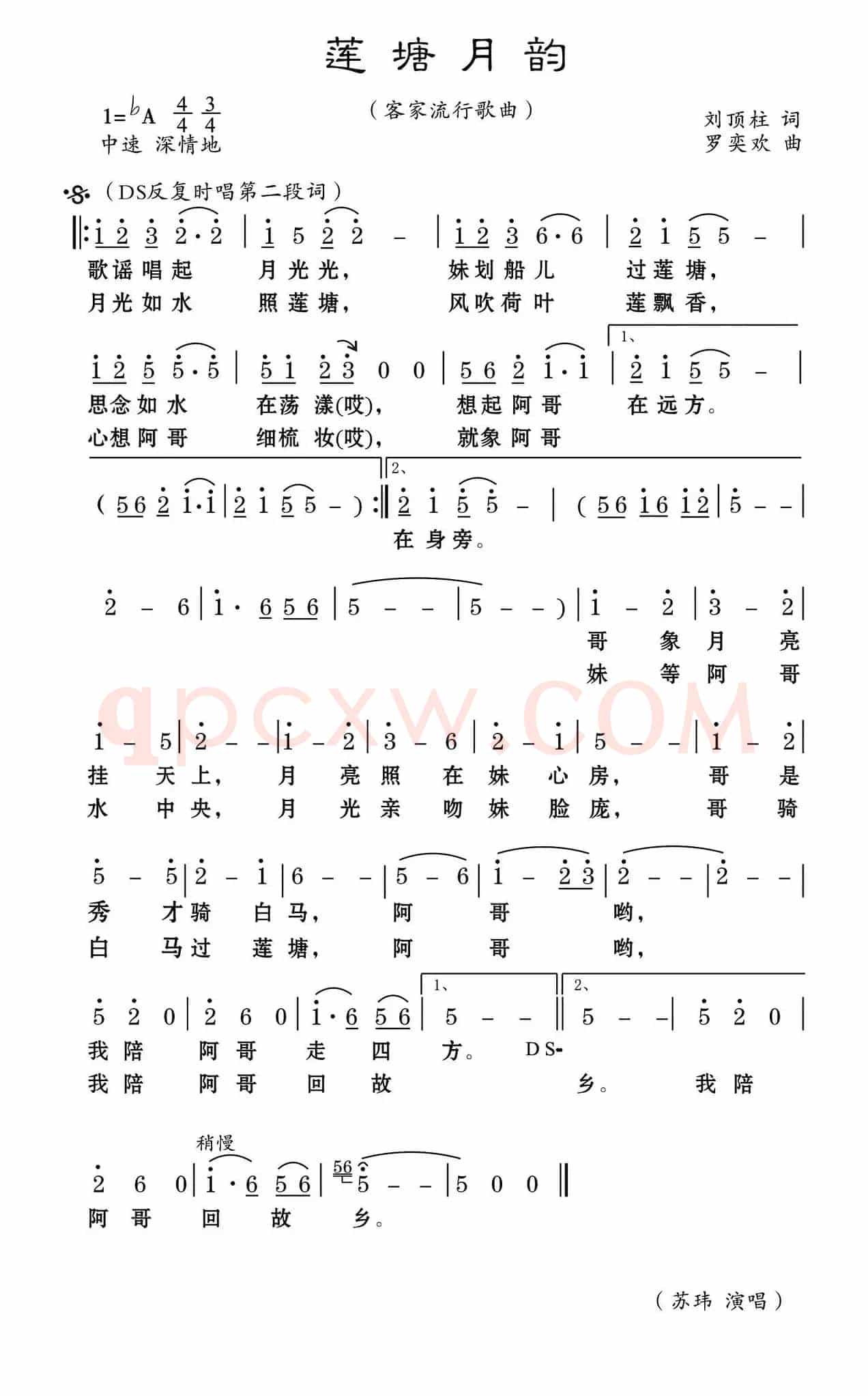 莲塘月韵
