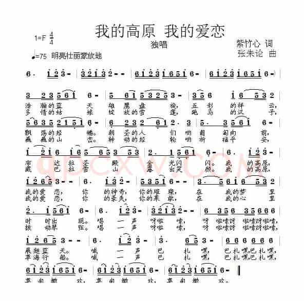 我的高原 我的爱恋